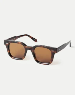 04 Sunglasses in Brown Multi>Veronica Beard Hot
