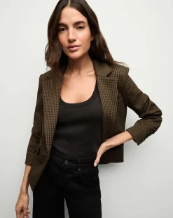 Aaliyah Knit Jacket in>Veronica Beard Outlet