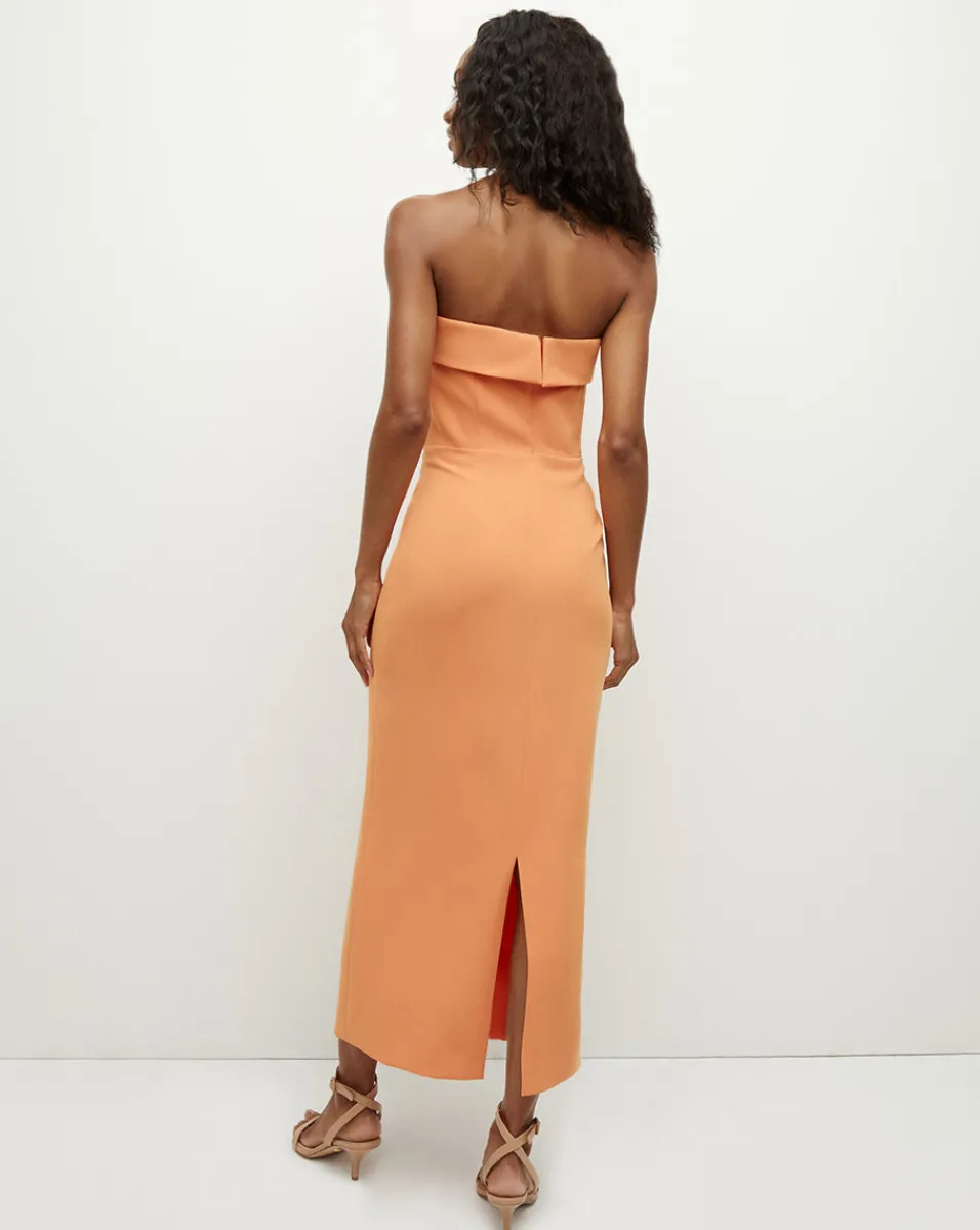 Absol Crepe Strapless Dress in>Veronica Beard Sale