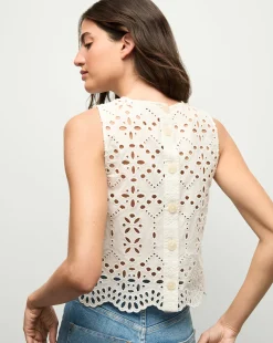 Adelyn Cotton Eyelet Tank in><noscript><img width=