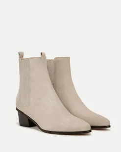 Alina Suede Bootie in>Veronica Beard Discount