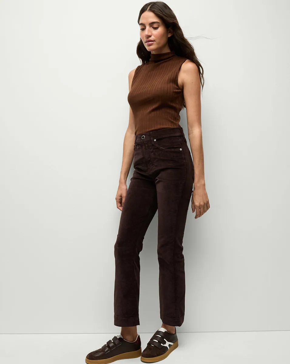 Alora Top in Dark Cocoa>Veronica Beard New