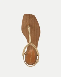 Amelia Metallic T-Strap Sandal><noscript><img width=