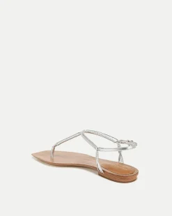 Amelia Metallic T-Strap Sandal><noscript><img width=
