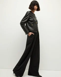 Andrea Leather Jacket in><noscript><img width=