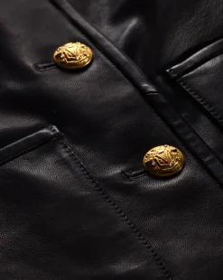 Andrea Leather Jacket in><noscript><img width=