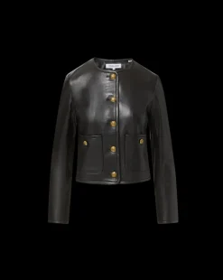 Andrea Leather Jacket in><noscript><img width=