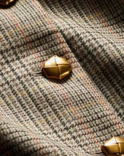 Andrea Plaid Jacket in Russet Multi><noscript><img width=