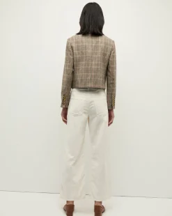 Andrea Plaid Jacket in Russet Multi><noscript><img width=