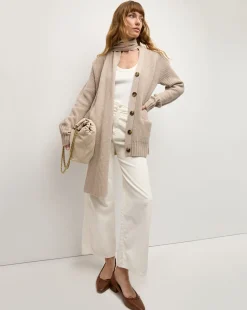 Annalise Merino Cashmere Cardigan in>Veronica Beard Best