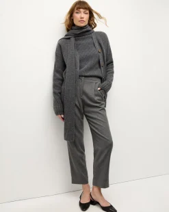 Annalise Merino Cashmere Cardigan in>Veronica Beard Hot