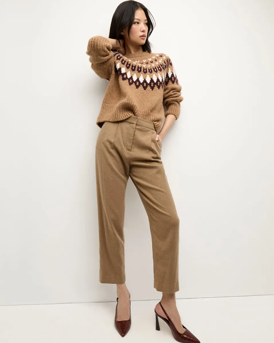 Anne Fairisle Pullover in Russet Multi>Veronica Beard Discount