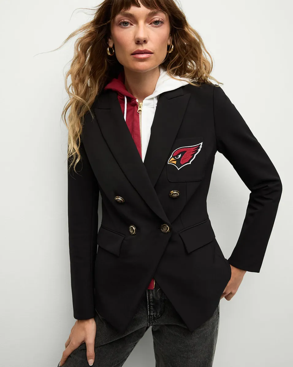 Arizona Cardinals Dickey Jacket in Black/Gold>Veronica Beard Outlet