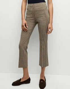 Arte Houndstooth Pants in>Veronica Beard Best
