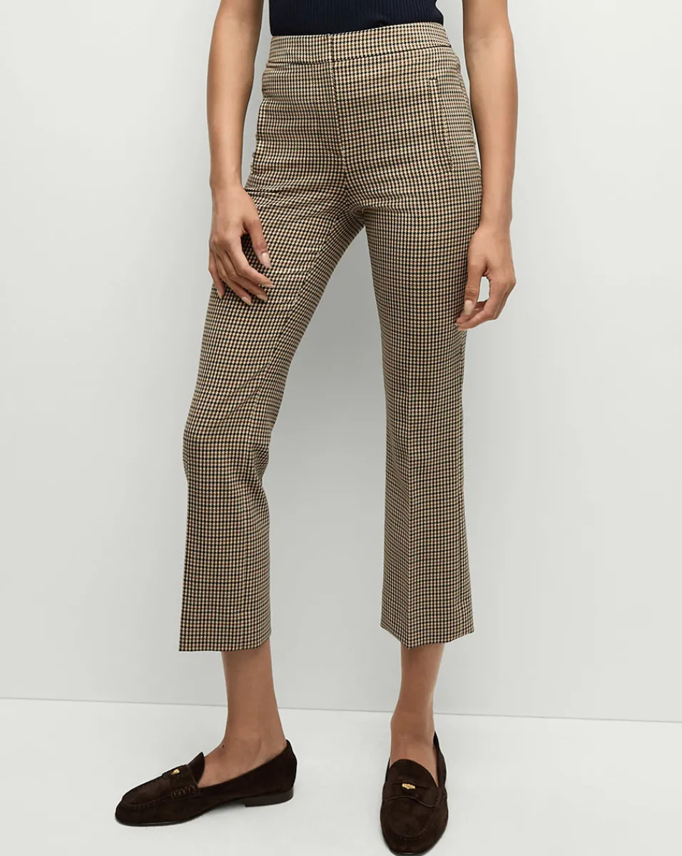 Arte Houndstooth Pants in>Veronica Beard Best