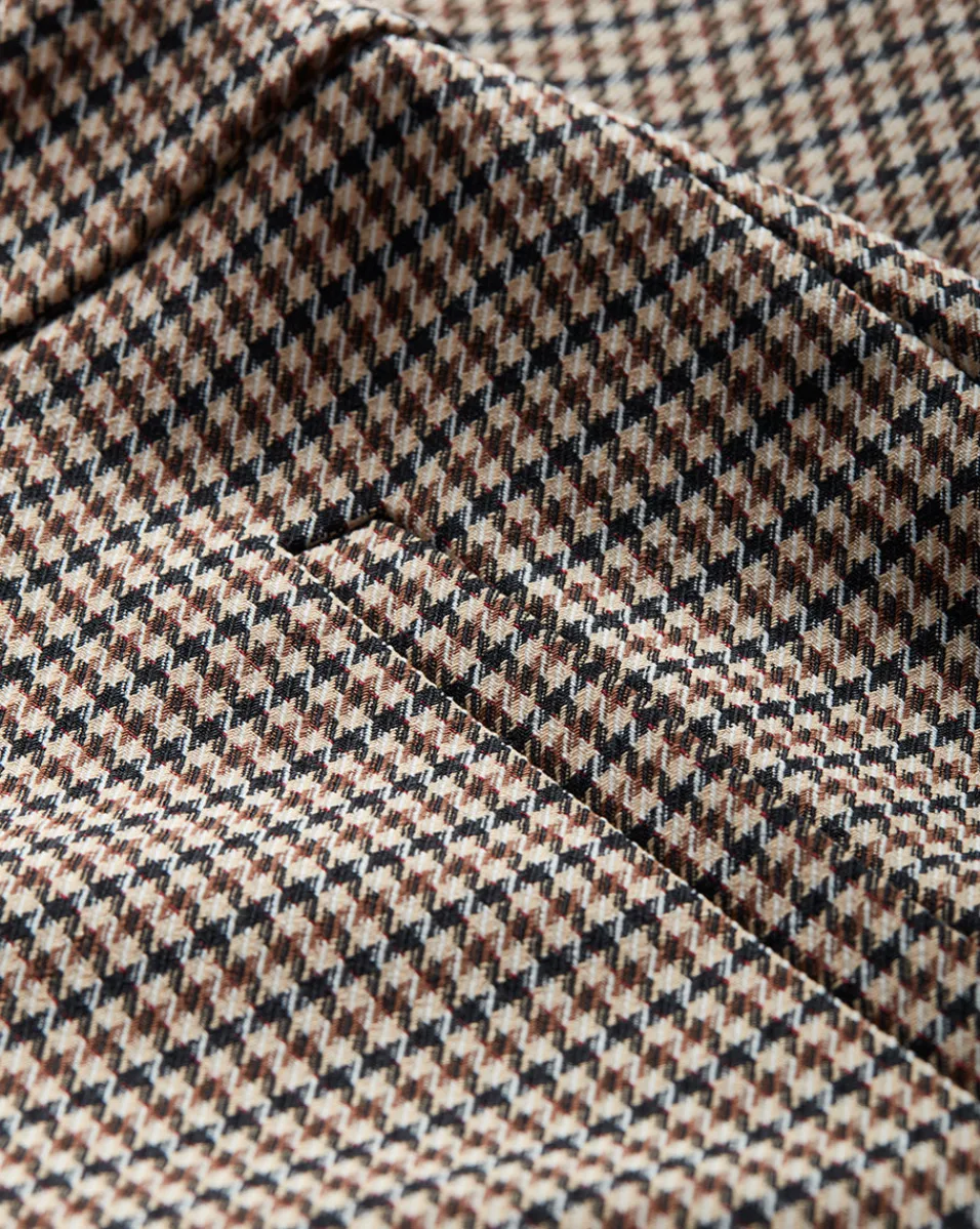 Arte Houndstooth Pants in>Veronica Beard Best