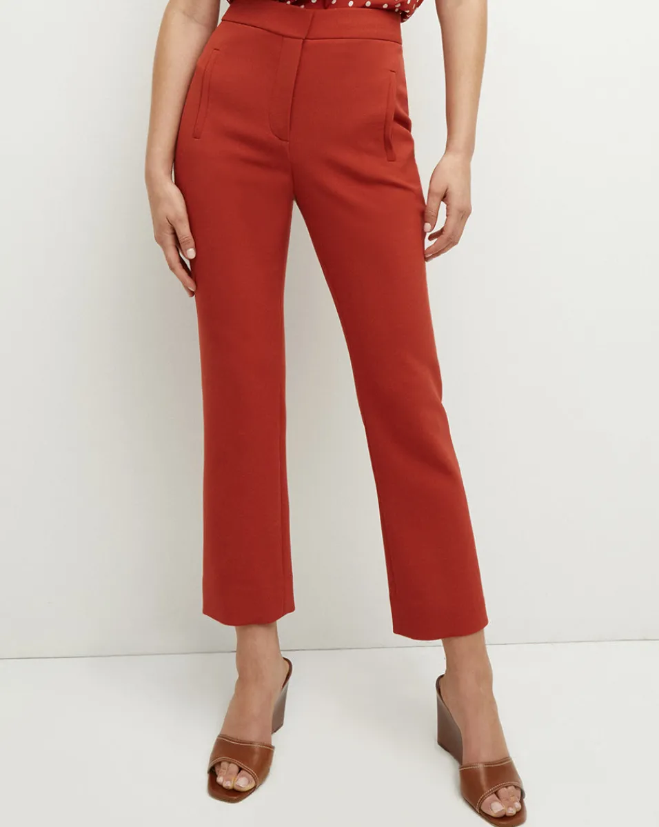 Arte Pant in Brick Red>Veronica Beard Online