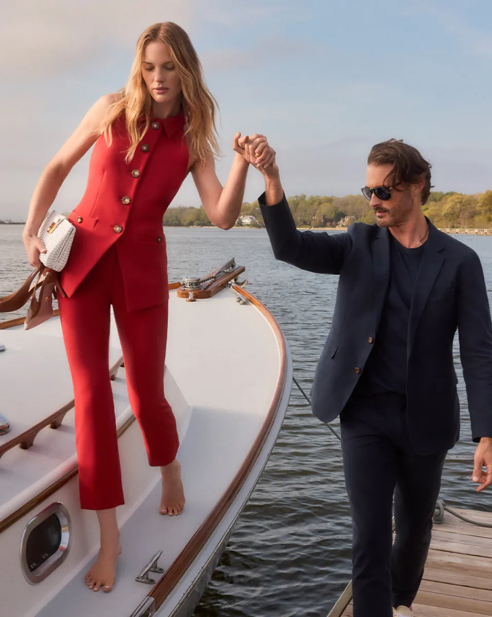 Arte Pant in Brick Red>Veronica Beard Online