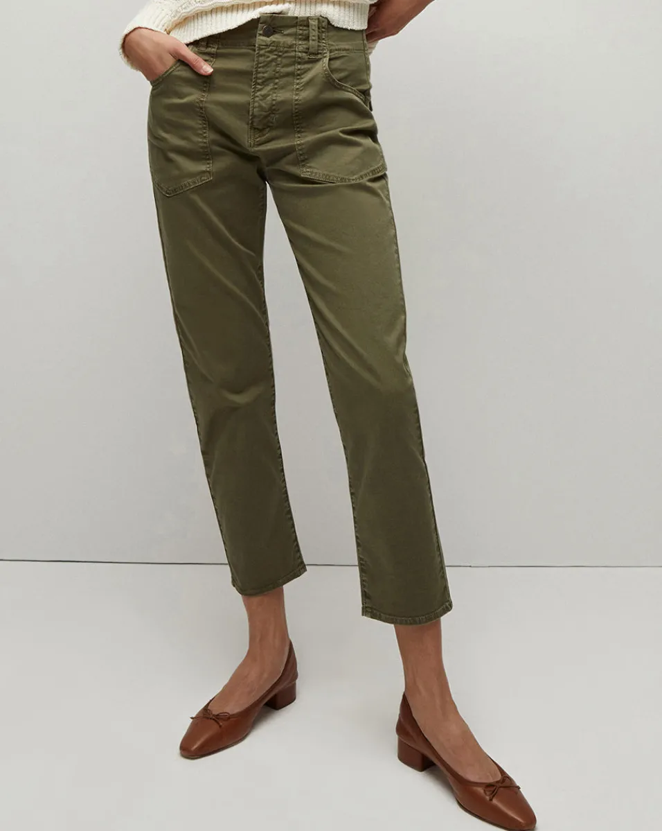 Arya Straight-Leg Pant in>Veronica Beard Clearance