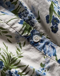 Ashlynn Cotton Top in Off-White Multi>Veronica Beard Discount