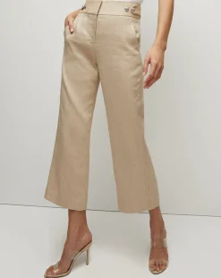 Aubrie Women's Linen Cropped Pant><noscript><img width=
