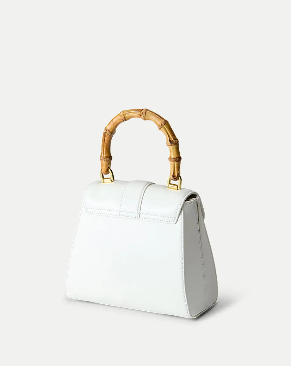 Avenue Bamboo-Handle Bag in>Veronica Beard Online