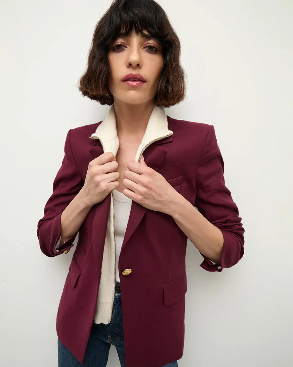 Battista Dickey Jacket in>Veronica Beard Hot