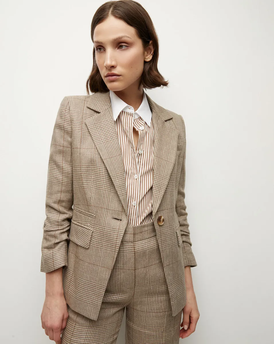 Battista Plaid Dickey Jacket in>Veronica Beard New