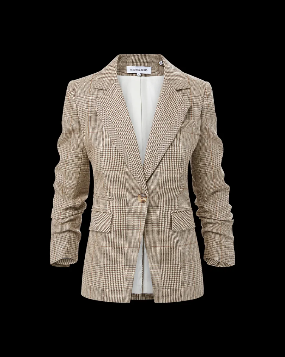 Battista Plaid Dickey Jacket in>Veronica Beard New