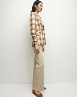 Beacon Dickey Jacket in Ochre Multi>Veronica Beard