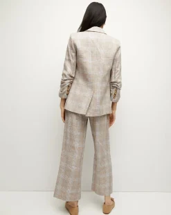 Beacon Linen Dickey Jacket in Khaki Multi><noscript><img width=