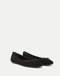 Beatrix Suede Ballet Flat>Veronica Beard New