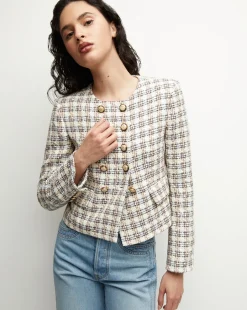 Bentley Tweed Jacket in>Veronica Beard Discount
