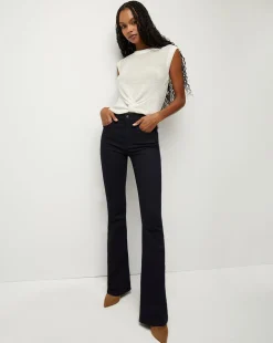 Beverly Skinny-Flare Jean Extended>Veronica Beard Hot