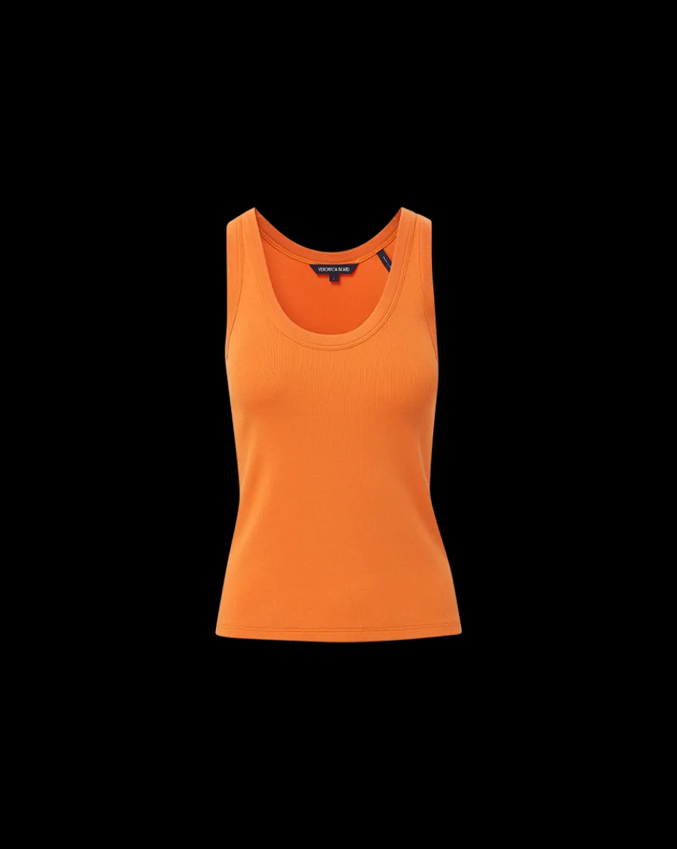 Birke Scoopneck Tank in>Veronica Beard Outlet