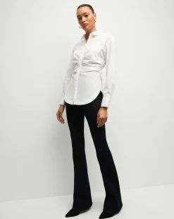 Bosco Ruched Shirt in | Cinched Shirt><noscript><img width=