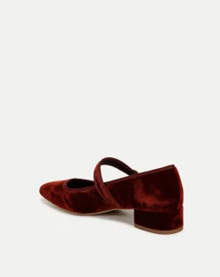 Cade Velvet Mary Jane Ballet Pump in><noscript><img width=