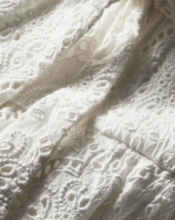 Calibra Eyelet Dress>Veronica Beard