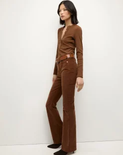 Cameron Corduroy Bootcut Pant in Brown><noscript><img width=
