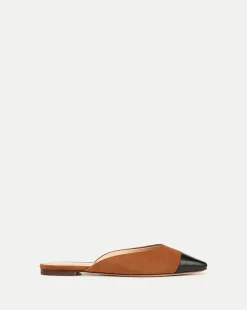 Carlotta Suede Flat in>Veronica Beard