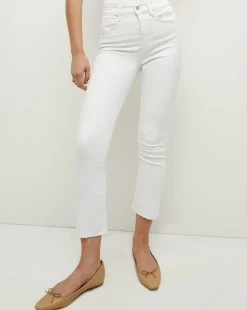 Carly Raw Hem Kick Flare Jean in>Veronica Beard Clearance