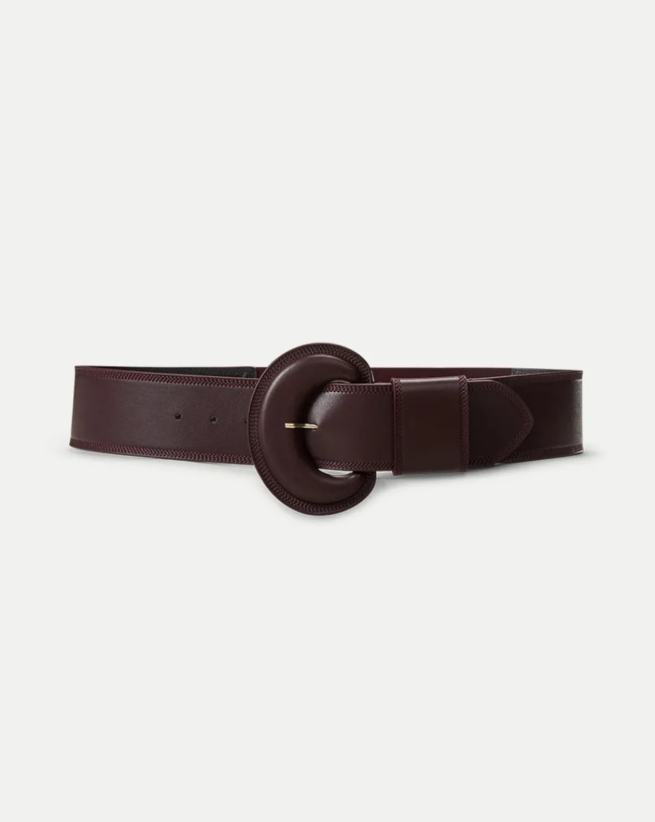Carolina Leather Belt in>Veronica Beard Sale