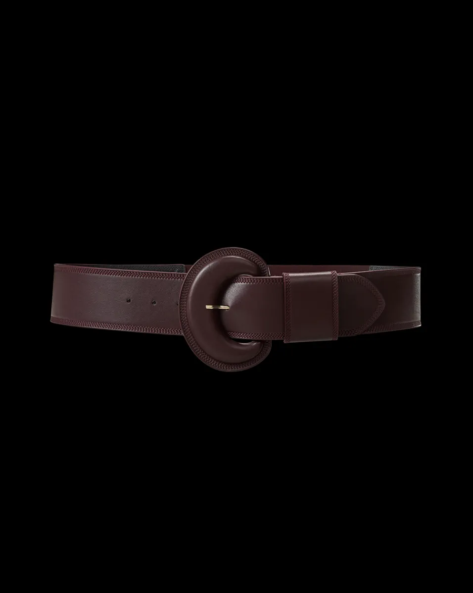 Carolina Leather Belt in>Veronica Beard Sale