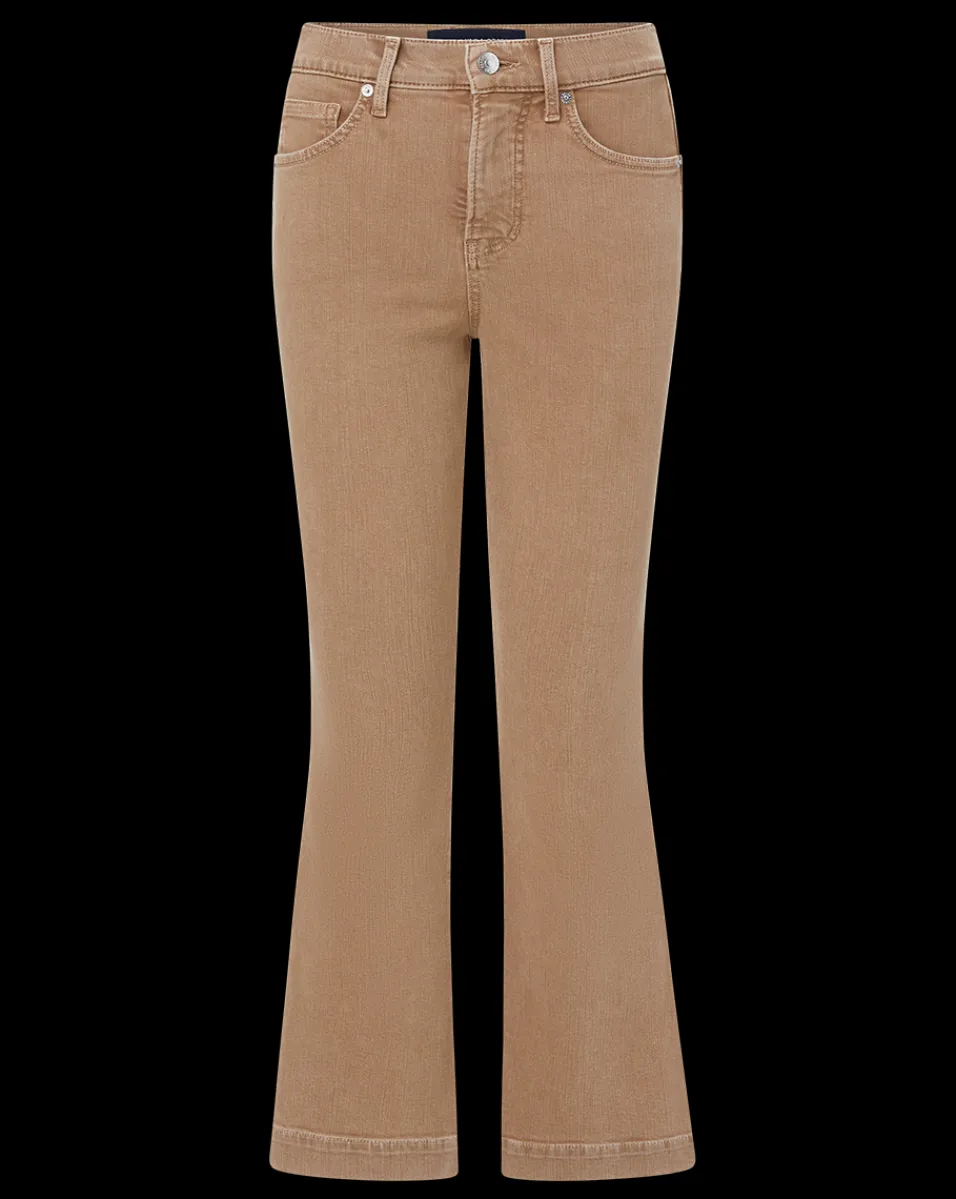 Carson Kick-Flare Jean in Tan Sierra>Veronica Beard Outlet