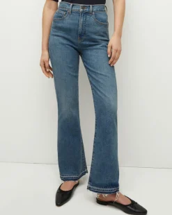 Carson Released Hem Kick-Flare Jean in>Veronica Beard Best