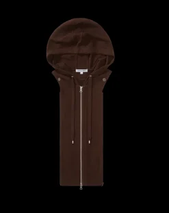 Cashmere Hoodie Dickey in Dark Chocolate><noscript><img width=