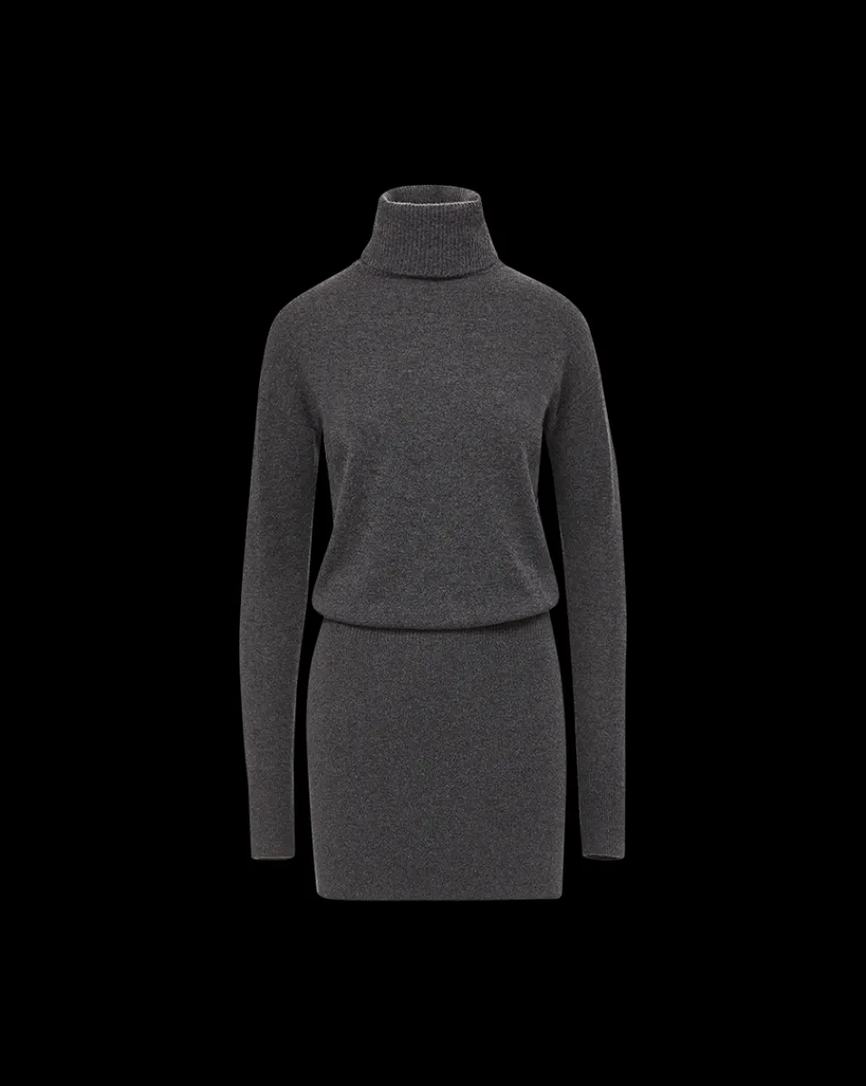 Cassidy Merino Cashmere Turtleneck Dress in>Veronica Beard New