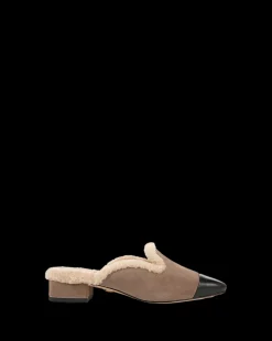 Cecile Shearling Mule in><noscript><img width=