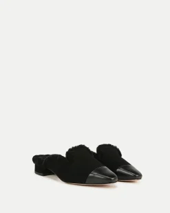 Cecile Shearling Mule in>Veronica Beard Hot