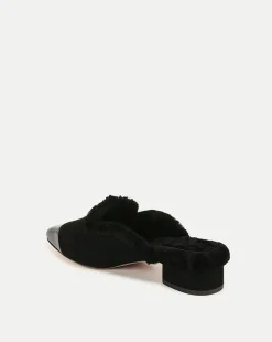 Cecile Shearling Mule in><noscript><img width=